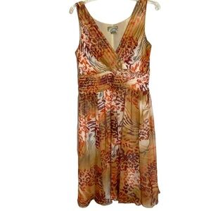 SPIEGEL 100% silk dress size 10 sleeveless